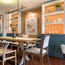 Cargar imagen en el visor de la galería, Alumbracuadro metal negro 43,5 cm LED 9W - MKAC0004