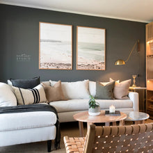 Cargar imagen en el visor de la galería, Apliqué metal dorado madera café 102 cm E27 - TOAP0032