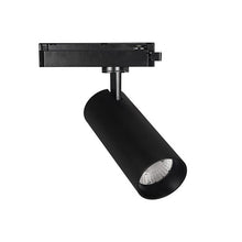 Cargar imagen en el visor de la galería, Foco metal negro para riel monofásico Ø65x220 cm LED 18W - ANFO0017