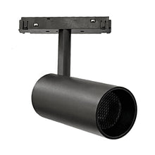 Cargar imagen en el visor de la galería, Foco metal negro para riel magnético 20W LED TUYA - ARFO0012