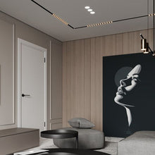 Cargar imagen en el visor de la galería, Foco metal negro para riel magnético LED 6W 48V - TDFO0008