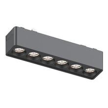 Cargar imagen en el visor de la galería, Foco fijo magnético ultra slim negro LED 6W TUYA - ARFO0028