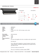 Cargar imagen en el visor de la galería, Foco dirigible magnético ultra slim negro LED 12W TUYA - ARFO0034