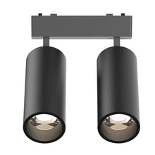 Cargar imagen en el visor de la galería, Foco dirigible magnético ultra slim negro 2 luces LED 2 x 9W TUYA - ARFO0039