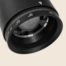 Cargar imagen en el visor de la galería, Foco dirigible magnético ultra slim negro agunlo ajustable LED 24W TUYA - ARFO0044