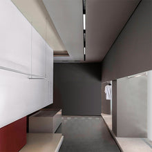 Cargar imagen en el visor de la galería, Foco metal negro para riel magnético LED 24W - ARFO0057