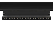 Cargar imagen en el visor de la galería, Foco para riel magnético aluminio negro 32,6 cm LED 18W - ARFO0065