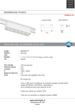 Cargar imagen en el visor de la galería, Foco fijo magnético ultra slim blanco LED 6W TUYA - ARFO0077
