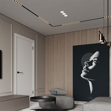 Cargar imagen en el visor de la galería, Foco riel magnético negro 48v 12w - ARFO0094