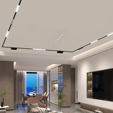 Cargar imagen en el visor de la galería, Foco riel magnético negro 48V 12W - ARFO0095