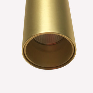 Lámpara colgante para riel magnético ultra slim aluminio bronce LED 4.5W - ARLC0031