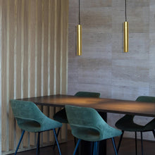Cargar imagen en el visor de la galería, Lámpara colgante para riel magnético ultra slim aluminio bronce LED 4.5W TUYA - ARLC0031