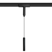 Cargar imagen en el visor de la galería, Lámpara colgante para riel magnético ultra slim aluminio negro LED 4.5W TUYA - ARLC0030