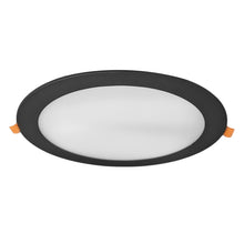Cargar imagen en el visor de la galería, Foco embutido ultra plano negro LED Ø 22,5 18W - BEFO0035