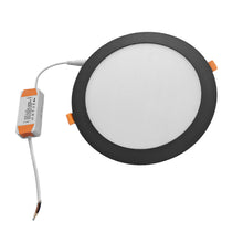 Cargar imagen en el visor de la galería, Foco embutido ultra plano negro LED Ø 22,5 18W - BEFO0035