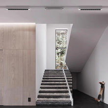 Cargar imagen en el visor de la galería, Foco riel monofásico aluminio Blanco Punto de luz 47,5x4,5 cm LED 20W - DEFO0003