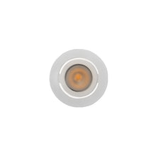 Cargar imagen en el visor de la galería, Foco embutido policarbonato blanco Ø3.7 cm 1W LED - GLFO0021