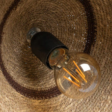 Cargar imagen en el visor de la galería, Lámpara colgante yute natural Ø32 cm E27 - IXLC0065
