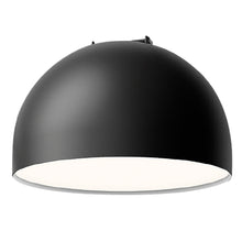 Cargar imagen en el visor de la galería, Lámpara colgante aluminio negro Ø30x20 cm 24W LED - JGLC0026