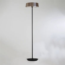 Cargar imagen en el visor de la galería, Lámpara de pie alumino café negro 20W LED - JGLP0006