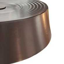 Cargar imagen en el visor de la galería, Lámpara de pie alumino café negro 20W LED - JGLP0006