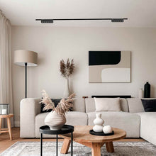 Cargar imagen en el visor de la galería, Foco riel magnético slim negro 6W 24° 48V 3000K - KOFO0012