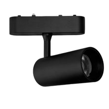 Cargar imagen en el visor de la galería, Foco riel magnético slim negro 10W 24° 48V 3000K - KOFO0017