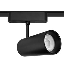 Cargar imagen en el visor de la galería, Foco riel magnético slim negro 20W 24° 48V 3000K - KOFO0018