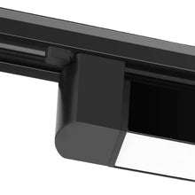 Cargar imagen en el visor de la galería, Foco riel monofásico aluminio negro 34,6 cm 20W - KOFO0022