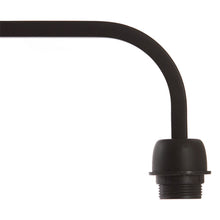 Cargar imagen en el visor de la galería, Apliqué metal negro E27 1,16 cm - LLAP0081