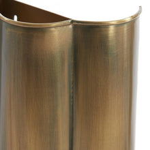Cargar imagen en el visor de la galería, Apliqué metal bronce envejecido 21x11,5x30,5 cm E27 - LLAP0087