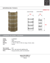 Cargar imagen en el visor de la galería, Lámpara de pared textil verde oliva oscuro 15x10x30 cm E27 - LLAP0091