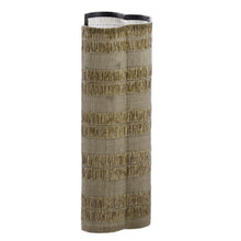 Cargar imagen en el visor de la galería, Lámpara de pared textil verde oliva oscuro 15x10x30 cm E27 - LLAP0091