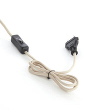 Cargar imagen en el visor de la galería, Lámpara de pared textil lino natural 26x15x40 cm E27- LLAP0099