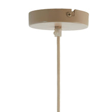 Cargar imagen en el visor de la galería, Lámpara colgante papel mache gris bronce antiguo 71x23 cm E27 - LLLC0561