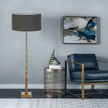 Cargar imagen en el visor de la galería, Lámpara de pie 21x21x130 cm bronce antiguo - LLLP0070