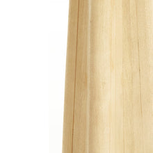 Cargar imagen en el visor de la galería, Lámpara de pie madera natural pantalla de tela Ø23x1,25 cm E27 - LLLP0082