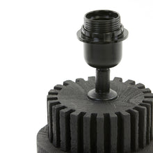 Cargar imagen en el visor de la galería, Lampara de mesa Ø15x30 cm madera negro mate E27 - LLLS0323