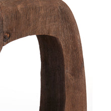 Cargar imagen en el visor de la galería, Lámpara de mesa madera marrón chocolate 33x10x40 cm E27 - LLLS0354