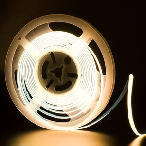 Cinta LED flexible luz continua cálida 12W por metro 3000K - LSTL0006