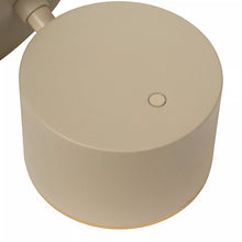 Cargar imagen en el visor de la galería, Aplique metal taupe dimeable Ø10x17x13 cm 9W LED - LUAP0178