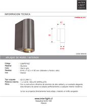 Cargar imagen en el visor de la galería, Aplique aluminio gris metalizado Ø4x6,2x9 cm 1xGU10 (MR11) - LUAP0182