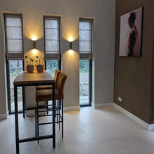 Cargar imagen en el visor de la galería, Aplique aluminio gris metalizado Ø4x6,2x18 cm 2xGU10 (MR11) - LUAP0183