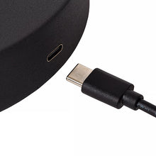 Cargar imagen en el visor de la galería, Lámpara de pie metal negro recargable Ø38,1x22x138 cm LED 3W - LULP0088