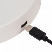 Cargar imagen en el visor de la galería, Lámpara de pie metal blanco recargable Ø20x12x137,5 cm LED 3W - LULP0090