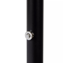 Cargar imagen en el visor de la galería, Lampara de pie metal negro Ø25,4x53,2x1,80 cm dimeable 20W LED - LULP0093