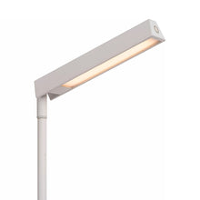 Cargar imagen en el visor de la galería, Lámpara de pie metal blanco 20x1,37 cm LED 3W 2700k - LULP0102