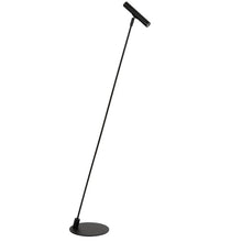 Cargar imagen en el visor de la galería, Lámpara de pie metal negro Ø23x1,27 cm LED G9 3W - LULP0108