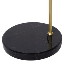 Cargar imagen en el visor de la galería, Lámpara de pie metal vidrio humo Ø28x158 cm E27 - LULP0110