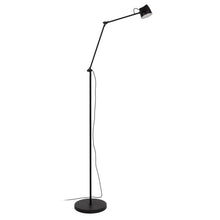 Cargar imagen en el visor de la galería, Lámpara de pie metal negro Ø25x14,3 cm 8W LED - LULP0115
